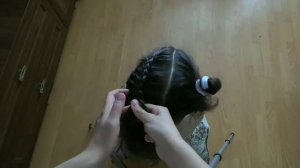Мастер -класс плетения объёмной косы. Причёски Алинки.ЧАСТЬ 1