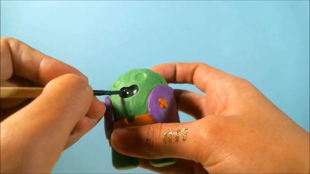 Спайк из пластилина Brawl Stars. Как лепить Спайка. How To Make SPIKE(Brawl Stars) Out Of Clay.