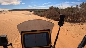 Brand new road already swallowed by desert in Mauritania  S7 - E24