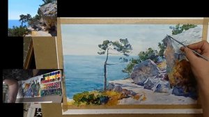 Рисунки акварелью как рисовать поэтапно, часть 2