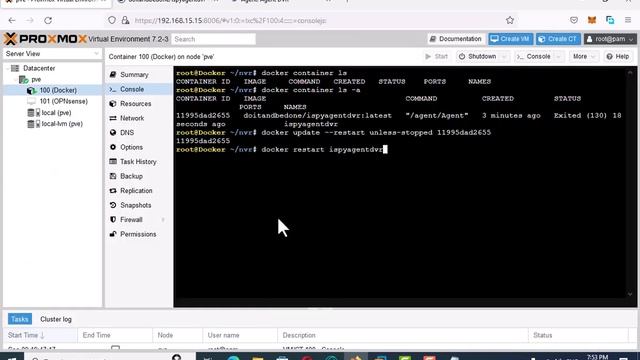 install ispy agent in docker,DVR,NVR,proxmox,visualization смотреть онлайн