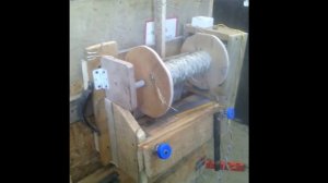 деревянный станок для намотки шпагата