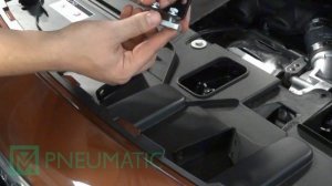 Установка амортизаторов (упоров) капота для Peugeot 3008 (арт. KU-PG-3008-00) от upory.ru