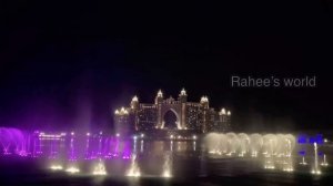 World Record Water Fountain || Palm Jumeirah Dubai || Largest Water Dancing