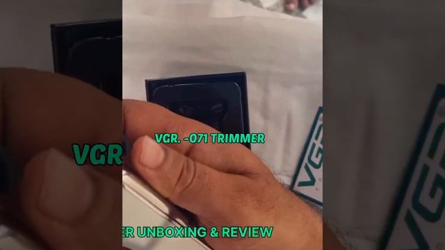 VGR -071 TRIMMER UNBOXING & REVIEW