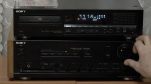 Sony TA-F690ES - полный усилитель начала 90-х годов, относящийся к топовой серии "ES".