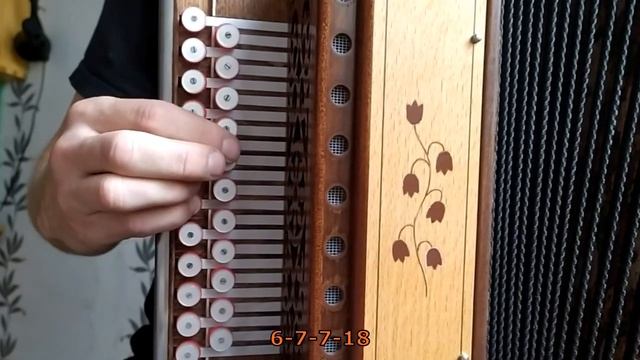 Пусть бегут неуклюже...(разбор на гармони)