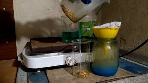 Аффинаж разъемов СНП59 - 96  Интересный выход золота!