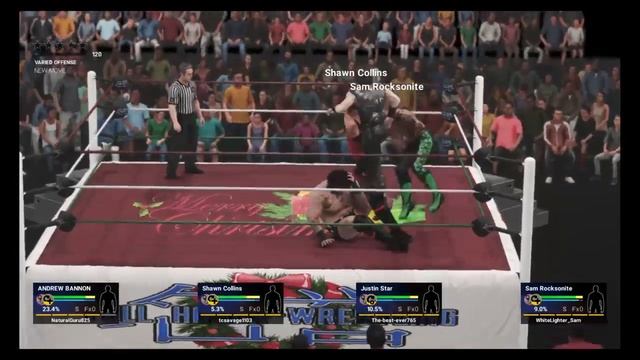 FHW: Sam Rocksonite vs Shawn Collins vs Justin Starr vs Andrew Bannon смотреть онлайн