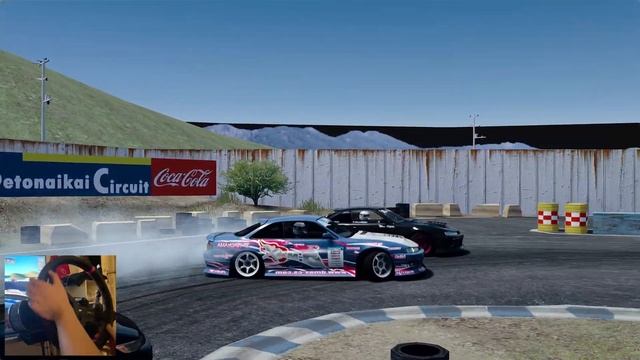 Tandem | Setonaikai Circuit | Drifting Nissan Silvia S14 | Assetto Corsa | Hand Cam смотреть онлайн