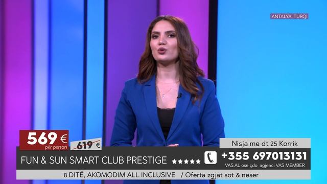 Fun & Sun Smart Club Prestige l Oferta e Ditës смотреть онлайн