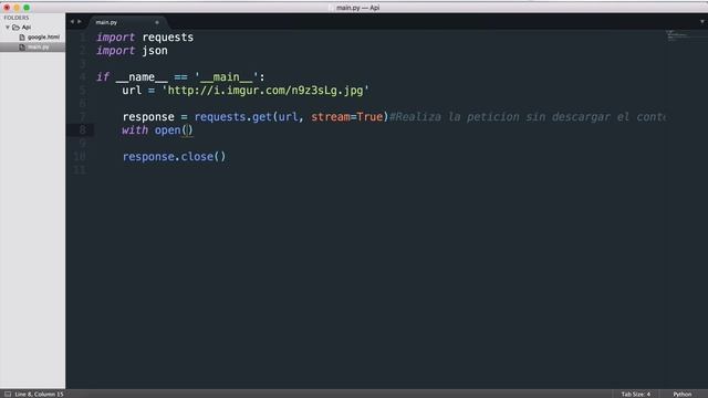 8.- Taller consumir APIs con Python - Chunks