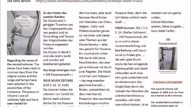 Vladislav Blazhevich, Trombone studies 60 Posaune смотреть онлайн