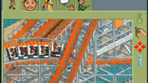 RollerCoaster Tycoon 2 - wooden twister rollercoaster