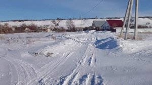 Лёгкий off-road на Toyota Fortuner по снегу
