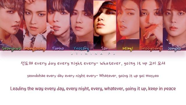 ATEEZ (에이티즈) - 'The Leaders' Lyrics (Color Coded_Han_Rom_Eng) смотреть онлайн