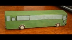 Ikarus 250 Как слепить автобус из пластилина |Tutorial how to sculpt bus from clay(Play Doh)