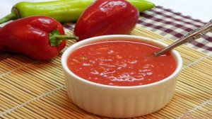 Сырая аджика с хреном