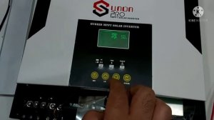 SAKO Hybrid offgrid inverter การตั้งค่าเบื้องต้นก่อนใช้งาน