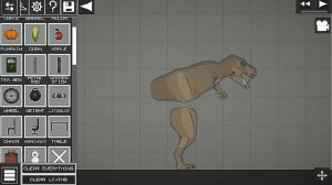 TYRANNOSAURUS (T-REX) MOD IN MELON PLAYGROUND 9.2 (PEOPLE PLAYGROUNF - ACTION SANDBOX - KSELEBOX)