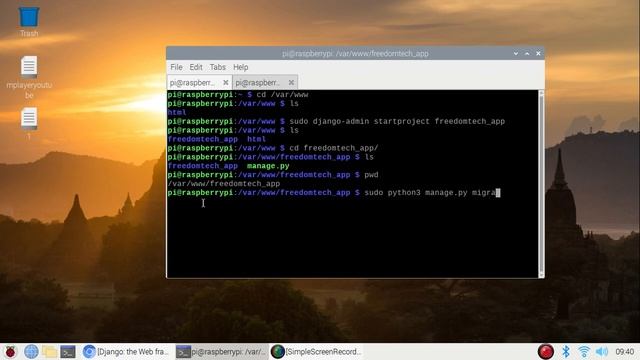 raspberry pi 4 django web server | django raspberry pi 4 install | raspberry pi 4 web server смотреть онлайн