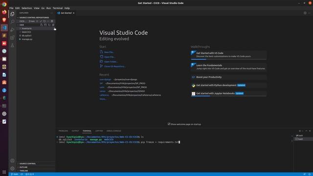 CI/CD | Automatizar ubuntu server con GitLab, proyecto django смотреть онлайн
