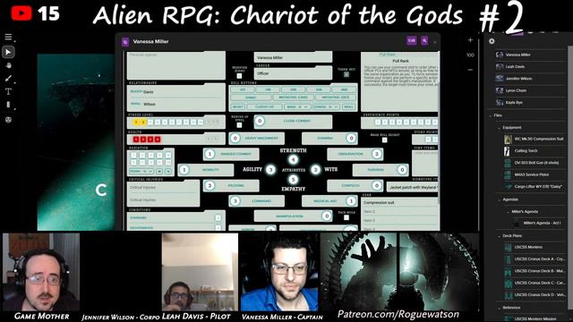 Alien RPG: Chariot of the Gods #2 p1 смотреть онлайн