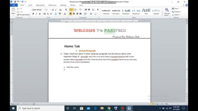 Paragraph in MS word 2010 смотреть онлайн