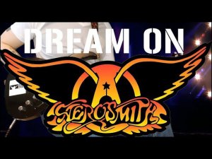 AEROSMITH - DREAM ON (guitar sh!t cover)