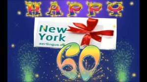 Поздоавляем с 60-летием мужчине!