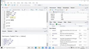 UTS PSS - Cara membuat variable scalar bernilai tunggal dan cara melihat isi variable tersebut