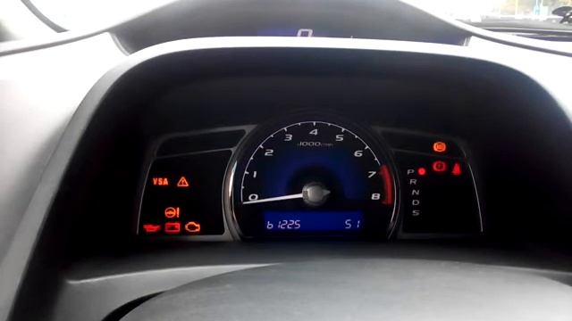 Самодиагностика Honda Civic 4D - пример смотреть онлайн