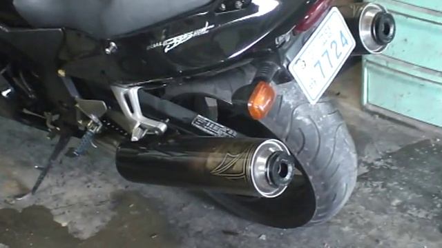 honda cbr 1100 xx muffler tuning