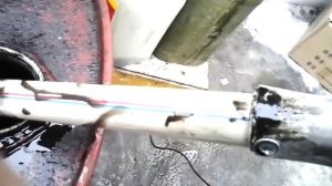 Жигулёвский масло насос переделан для перекачки масла из бочек