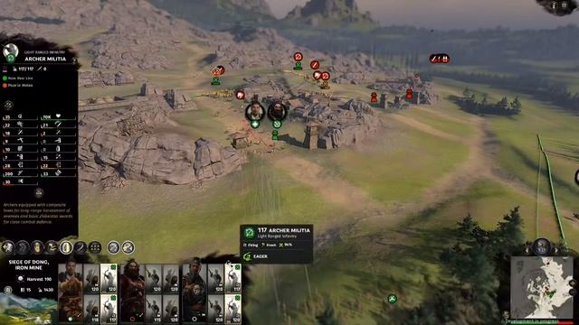 Total War: Three Kingdoms - Siege Battle and Campaign Gameplay смотреть онлайн