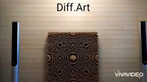 2d qrd диффузор. Хлопки с акустической панелью и без