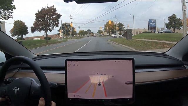 Are We Close to Full Autonomy!!?? Almost Perfect Ride | Self Driving Beta Test in the GTA (Canada) смотреть онлайн