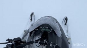 Снегоход ирбис SF 150 краткий обзор езды по снегу !! Глубокий снег !! Как он едет ???