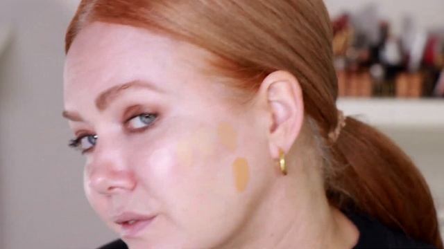 JUST SWATCHES | Very Valentino Light-Lasting Perfecting Foundation Swatches of 7 Shades