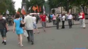 Пикет в защиту Ходорковского и Лебедева