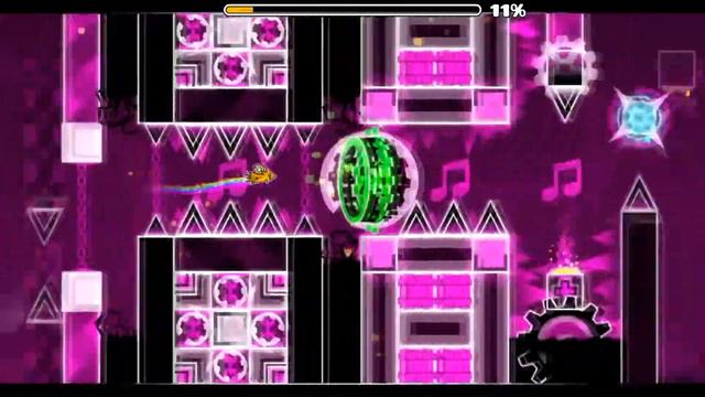 "Windy landscape" (Insane demon) By Woogi1411 (100%) | Geometry dash | GontaG смотреть онлайн