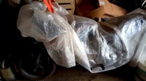 Зимнее хранение мотоцикла,в гараже....КАК ОН ТАМ ПОЖИВАЕТ