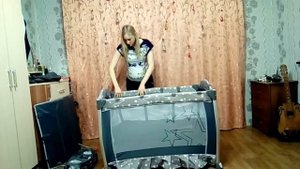 Кровать - манеж//сборка и комплектация