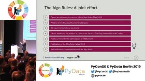 Carla Hustedt: Algo.Rules - How do we get the ethics into the code? | PyData Berlin 2019