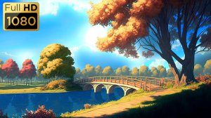 Анимированный фон "Красивый пейзаж".
Cartoon background "Beautiful landscape".