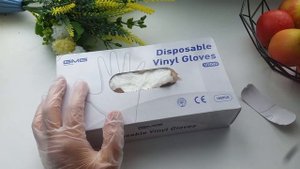 Виниловые перчатки GMG: для готовки и не только