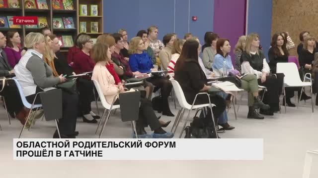 Второй родительский форум Ленинградской области прошел в Гатчине