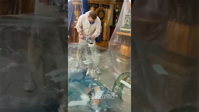 Удаление глубоких царапин на стеклянном столе ✨ смотреть онлайн