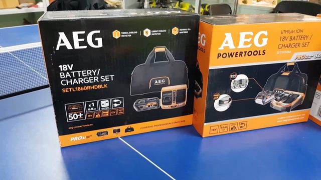Обзор зарядных устройств AEG