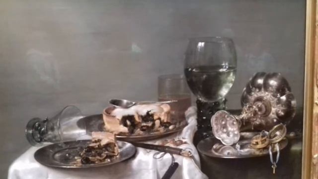 Виллем Клас Хеда (1593/1594-1680/1682) — «Завтрак с ежевичным пирогом» (1631) смотреть онлайн